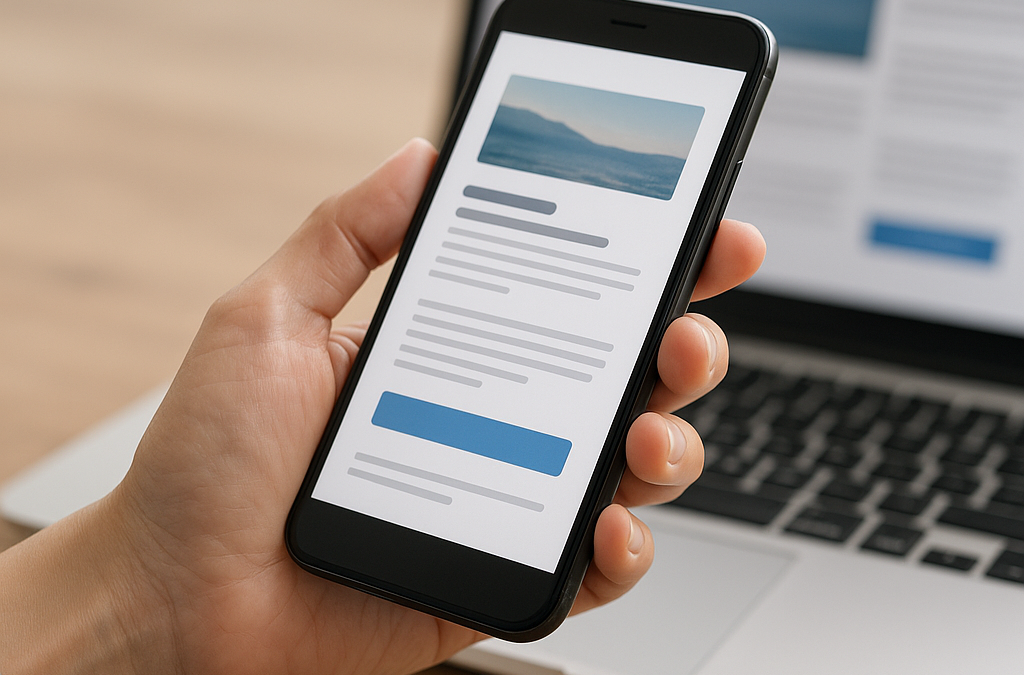 Optymalizacja strony pod urządzenia mobilne