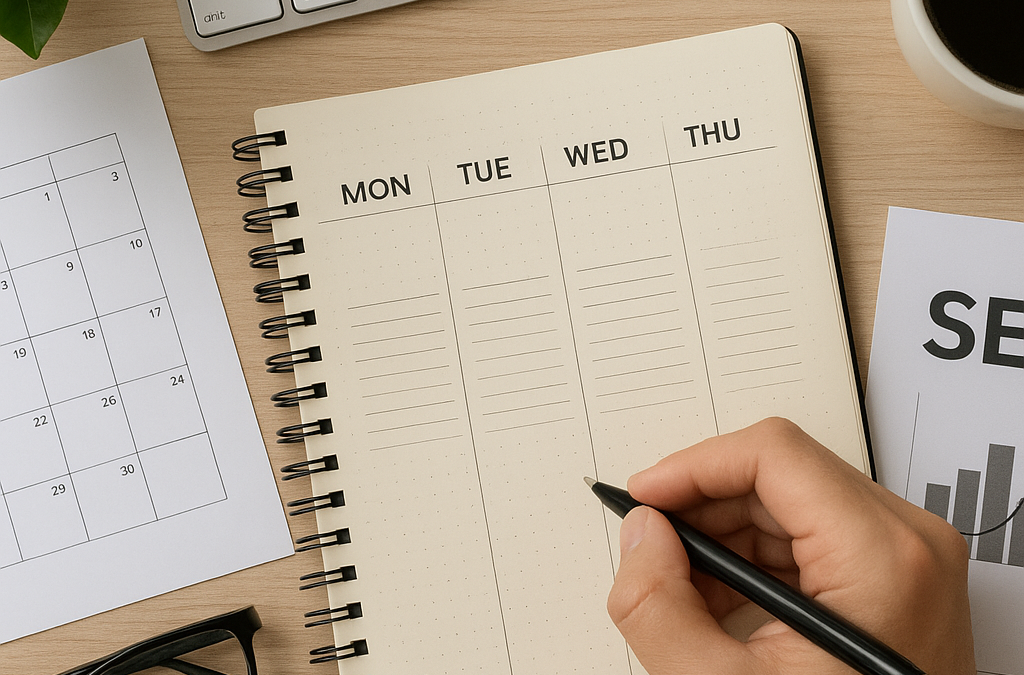 Jak zaplanować kalendarz treści SEO