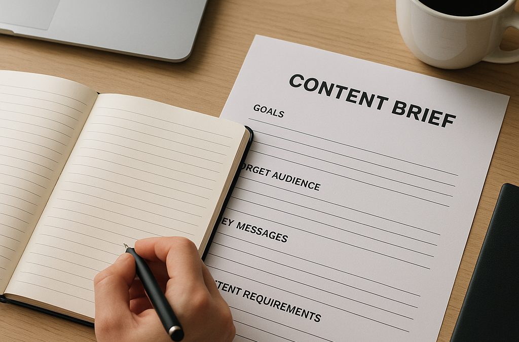 Jak przygotować briefing treści dla copywriterów