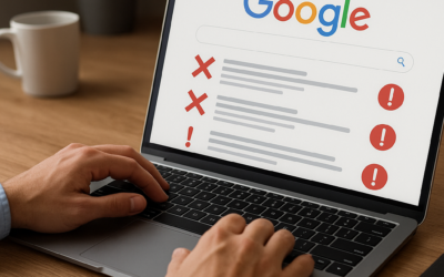 Błędy techniczne obniżające pozycje w Google