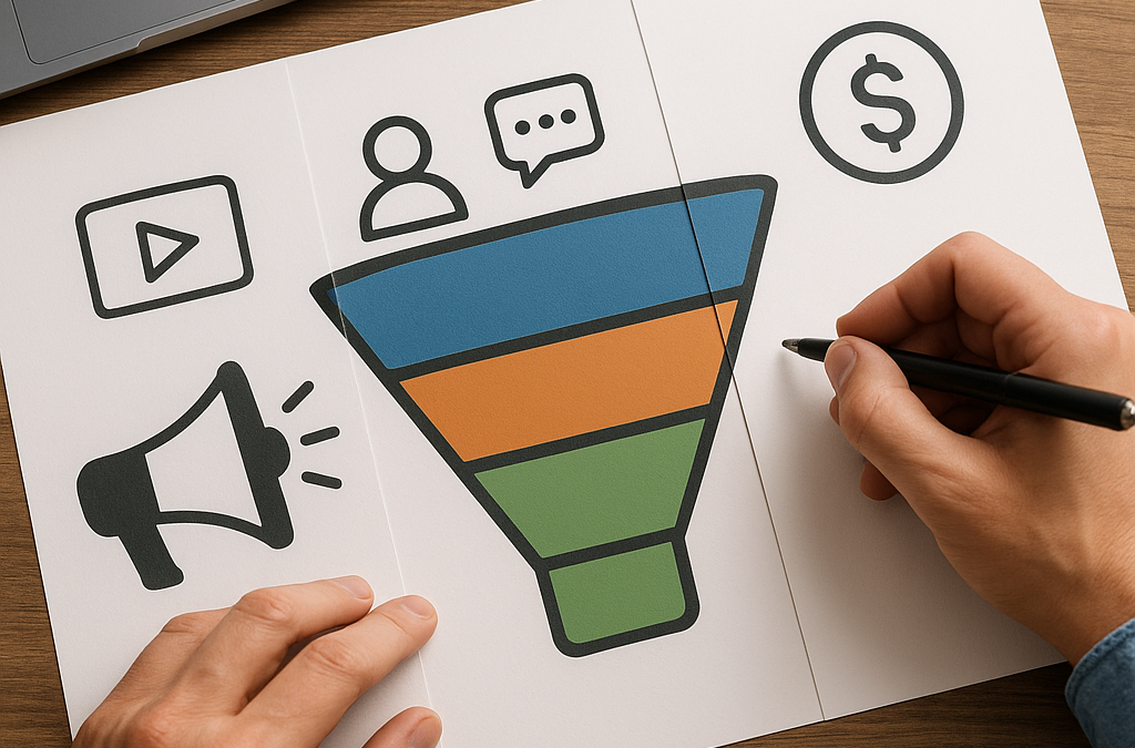 Jak tworzyć treści pod różne etapy lejka marketingowego