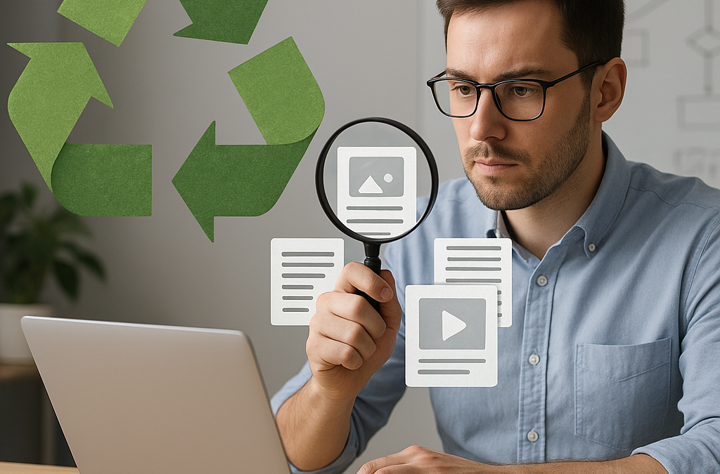 Jak wykorzystać content recycling w pozycjonowaniu