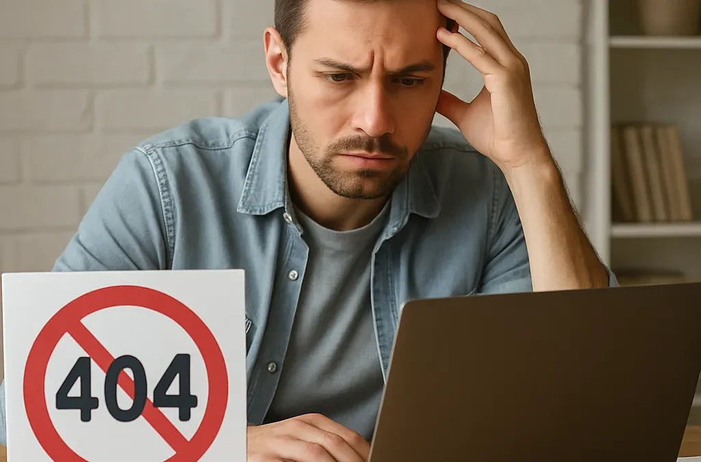 Jak uniknąć błędów 404 i jak je naprawiać