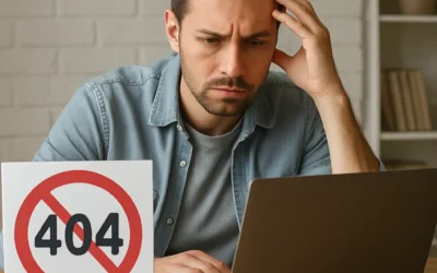 Jak uniknąć błędów 404 i jak je naprawiać