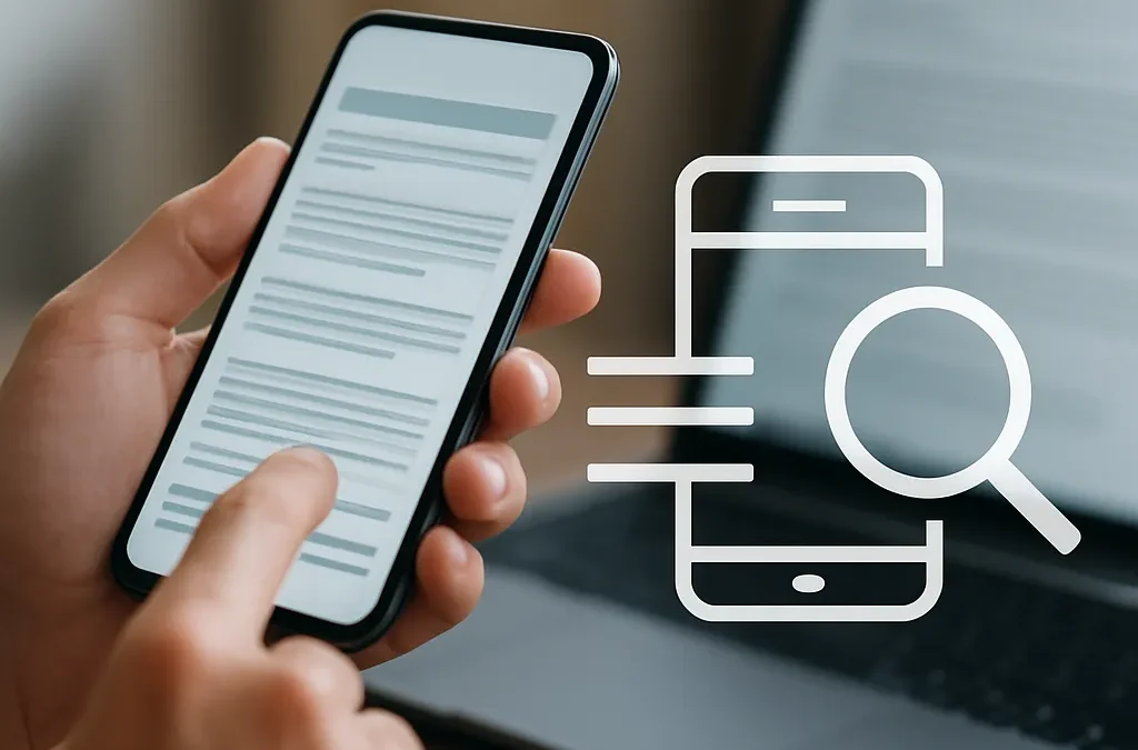 Czym jest mobile-first indexing